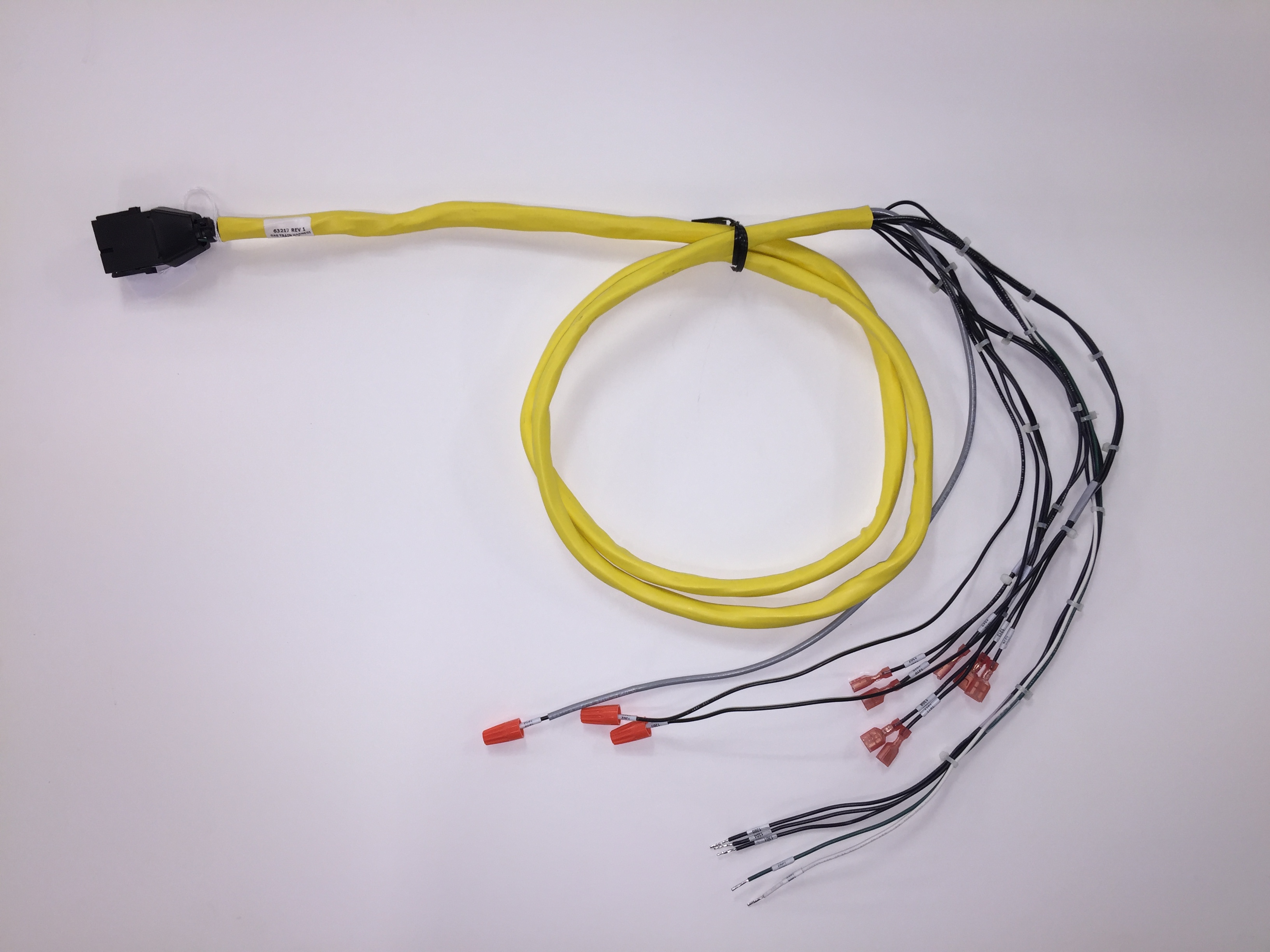Complex, branched wire harness Complex, branched wire harness
